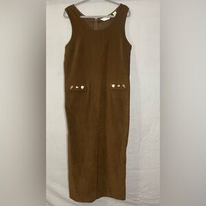 Vintage Bechamel Fall Maxi Dress 90’s Size Medium Phoebe Miss Honey thanksgiving